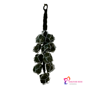 Hanging Black Tourmolini Grapes